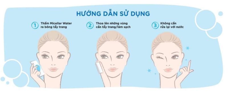 Nước tẩy trang nào tốt cho học sinh sinh viên?