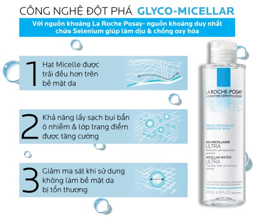 Tẩy trang Laroche Posay - Hình ảnh 5