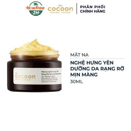 Mặt Nạ Cocoon Giúp Da Rạng Rỡ Mịn Màng 30ml - Hình ảnh 4