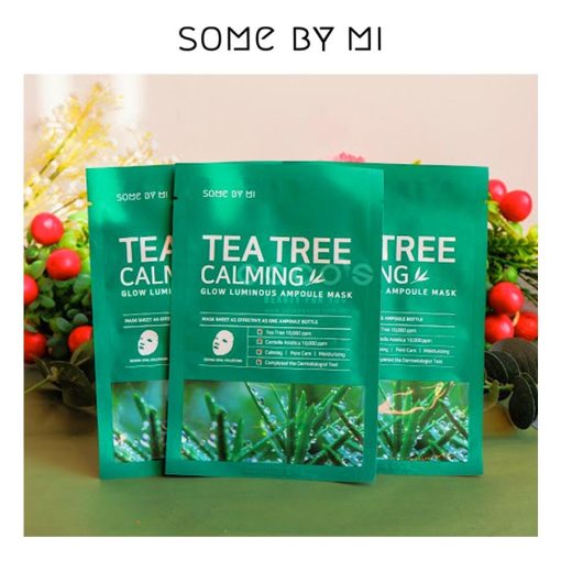Mặt Nạ Some By Mi Tràm Trà Làm Dịu Da, Giảm Mụn 25g Tea Tree Calming Glow Luminous Ampoule Mask - Hình ảnh 5